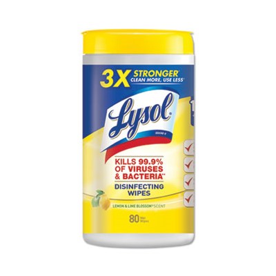 Lysol Disinfectant Wipes, Citrus Scent 6