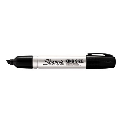 Sharpie King Size Permanent Marker, Blac