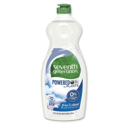 Natural Dishwashing Liquid, Free & Clear