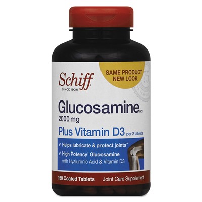 Glucosamine 2000 mg Plus Vitamin D3 Coat