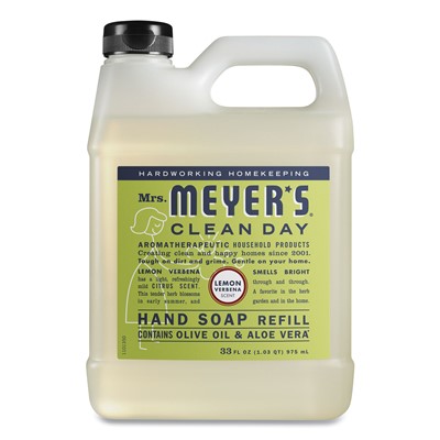 Soap,Hand,Gel,Mrs Meyers,Lemon 33/oz 6/c