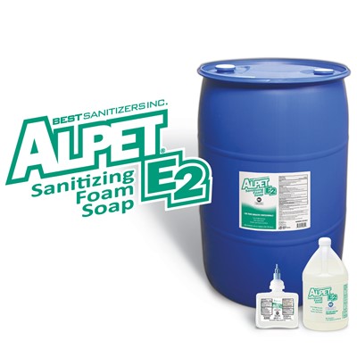 Soap,E2 Foaming Alpet Sanitizer gal 4/cs