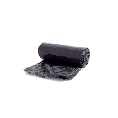 36"X 58" Black Can Liners 1.2mil, Rolls,