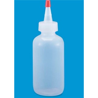 4oz. Transparent Squeezable Bottle, 50/c
