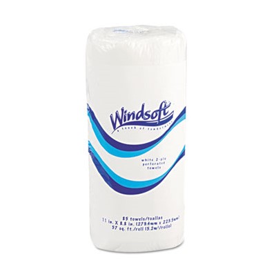 Windsoft Perforated Paper Towel Rolls 2P