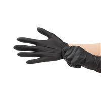 6mil Nitrile Gloves, Black, XL