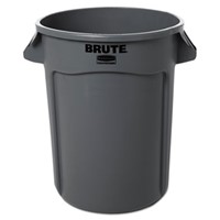 32gl Huskee Round Container, Gray