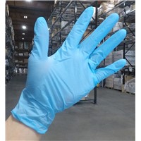 Nitrile Gloves, PF, Blue, Large 200 bx