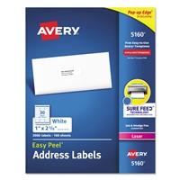 Easy Peel Mailing Address Labels w/Sure 