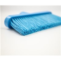 10" Angle Broom, Blue