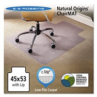 Natural Origins Chair Mat With Lip For C