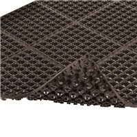 2' x 3' Cushion Tred Floor Mat, Black