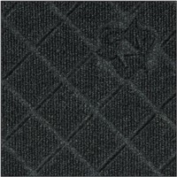 4' x 12' Tri Grip Floor Mat, Charcoal, C