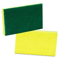 Medium-Duty Scrubbing Sponge, 3.6 x 6.1