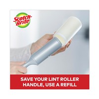 Lint Roller Refill Roll, 60 Sheets/Roll