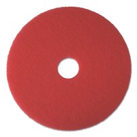 19" Red Pads For Scrubbers 5/cs
