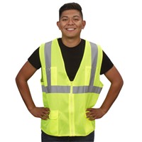Class ll, Lime Mesh Surveyors Vest